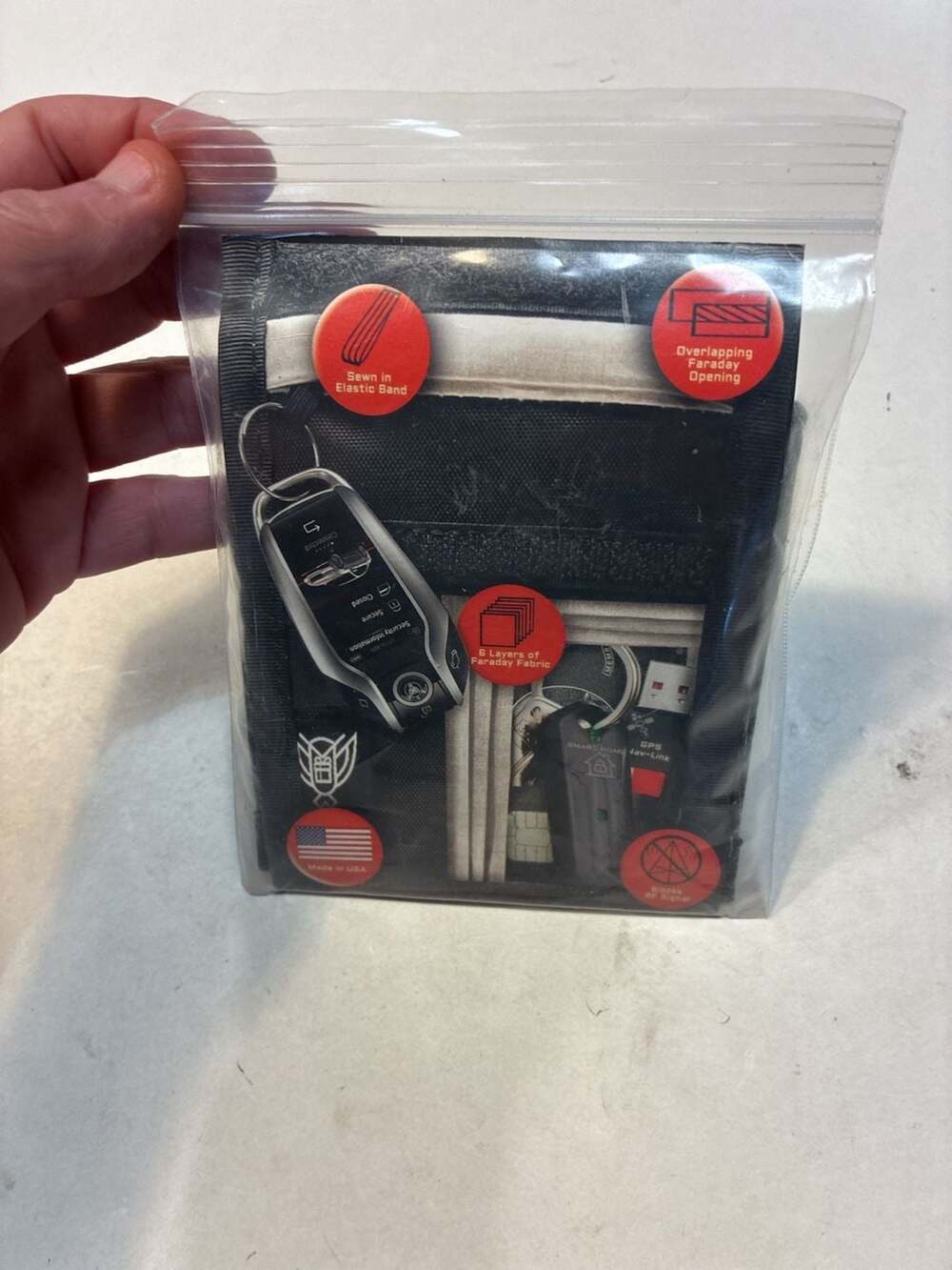 Xtreme Sight Line Faraday Anti Theft Key Fob Bag